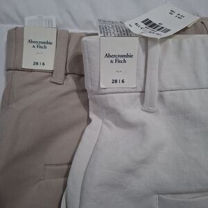 Bundle Abercrombie Size 6 Sloan pants, 2 pairs, NWT, size 28
